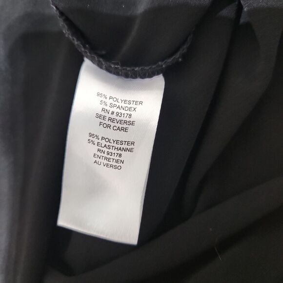 Tahari Black Wide Leg Pants - Picture 7 of 8